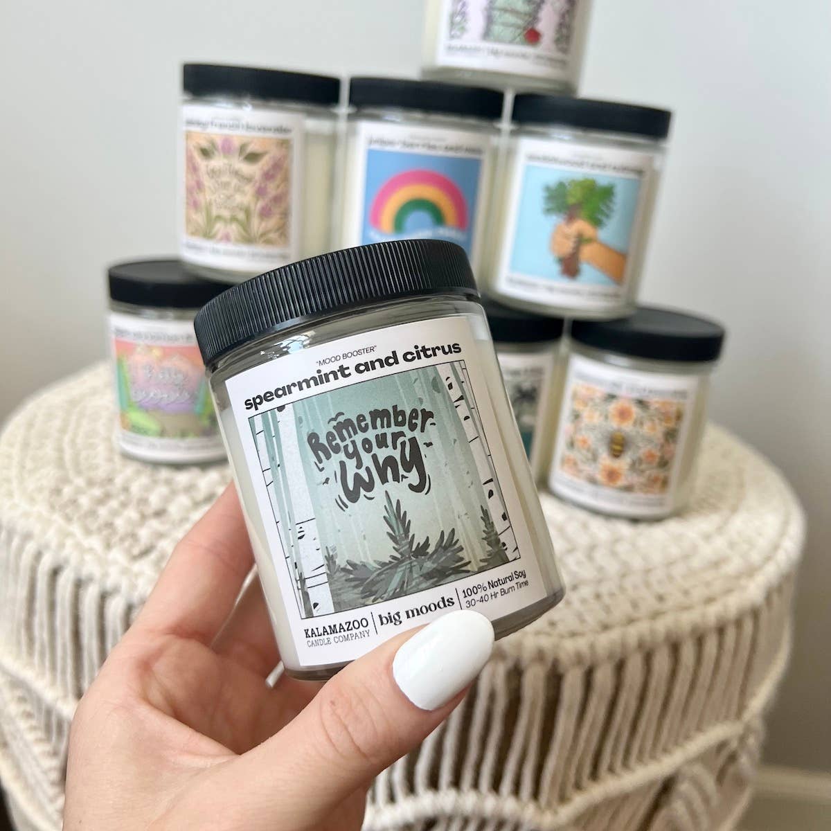 Spearmint & Citrus - 100% Soy Candle
