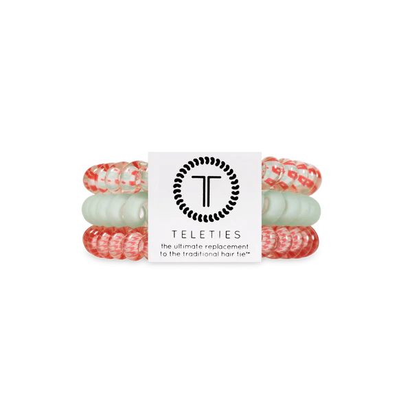 Calming Coral Hair Ties