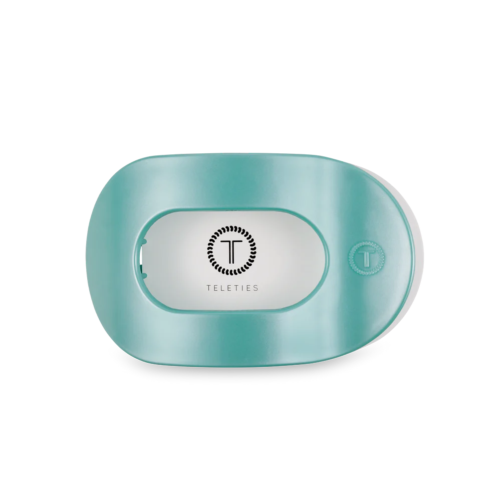 Totally Turquoise Medium Flat Clip