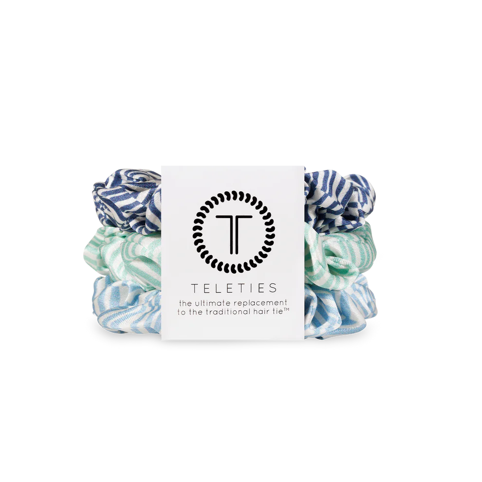 Totally Turquoise Large Scrunchies