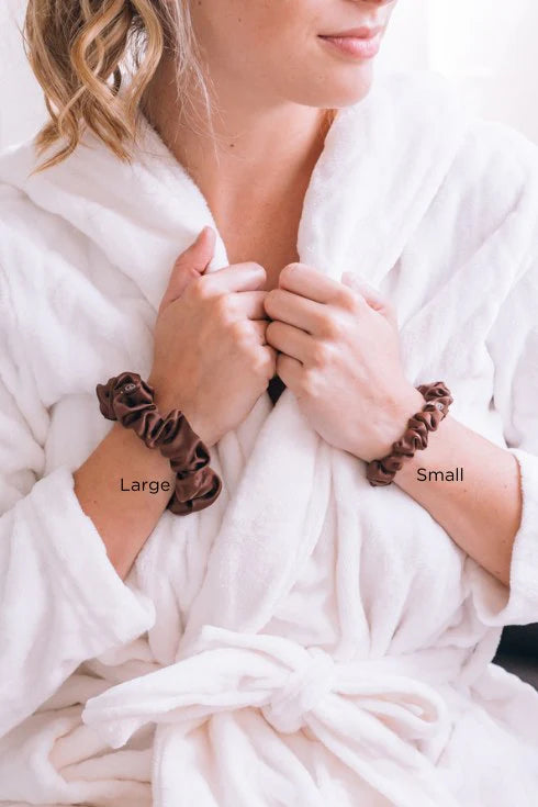 Totally Turquoise Large Scrunchies