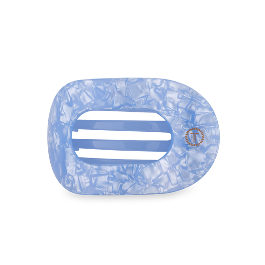 Blue Lagoon Round Flat Clip