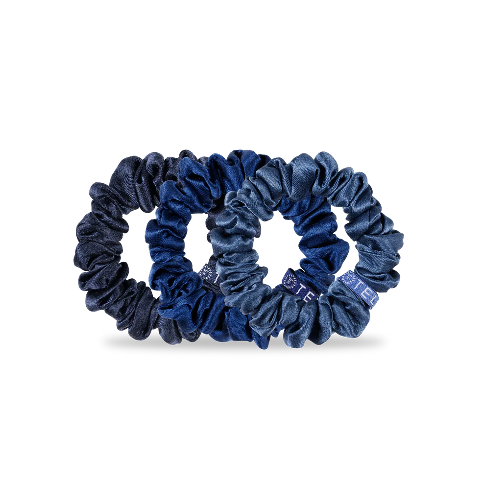 Midnight Rain Small Scrunchies
