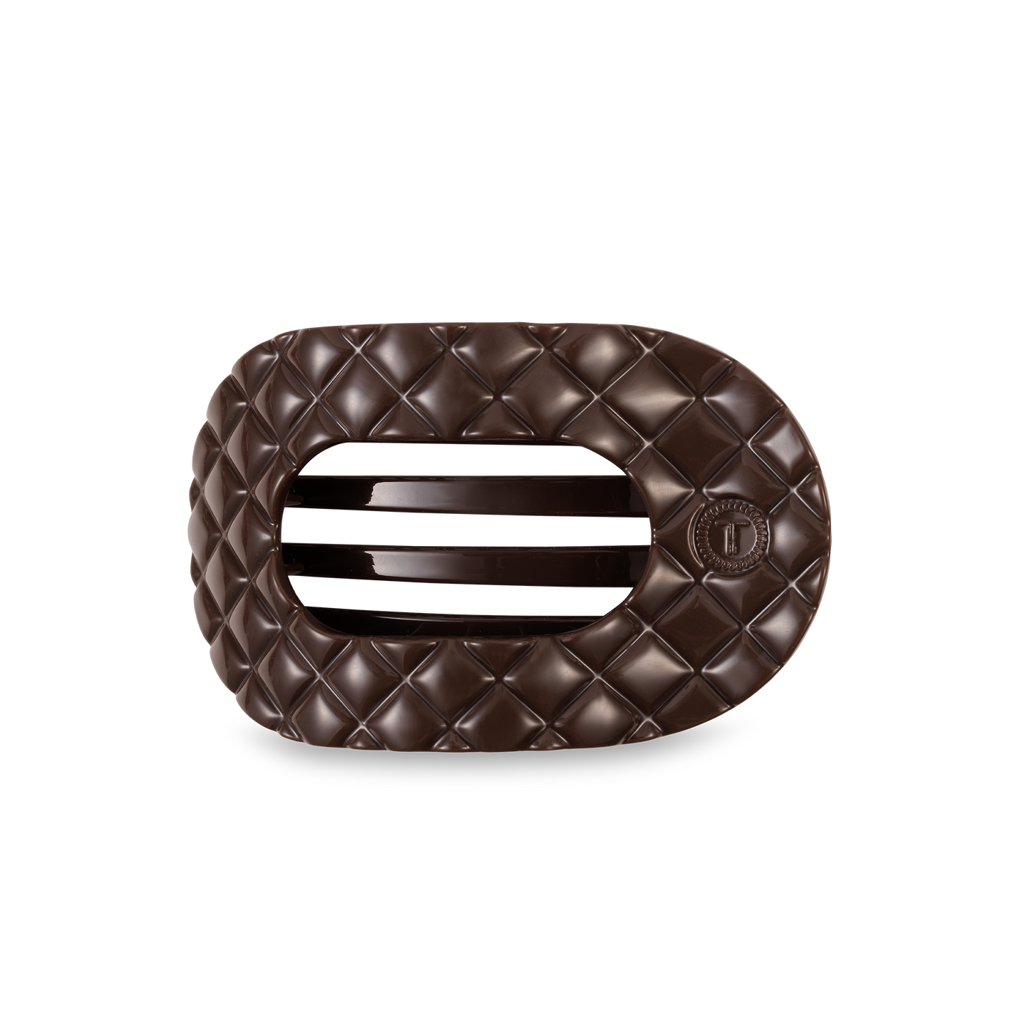 Truly Taupe Quilted Flat Clip