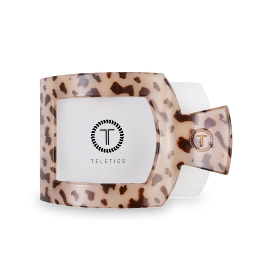 Blonde Tortoise Large Flat Clip