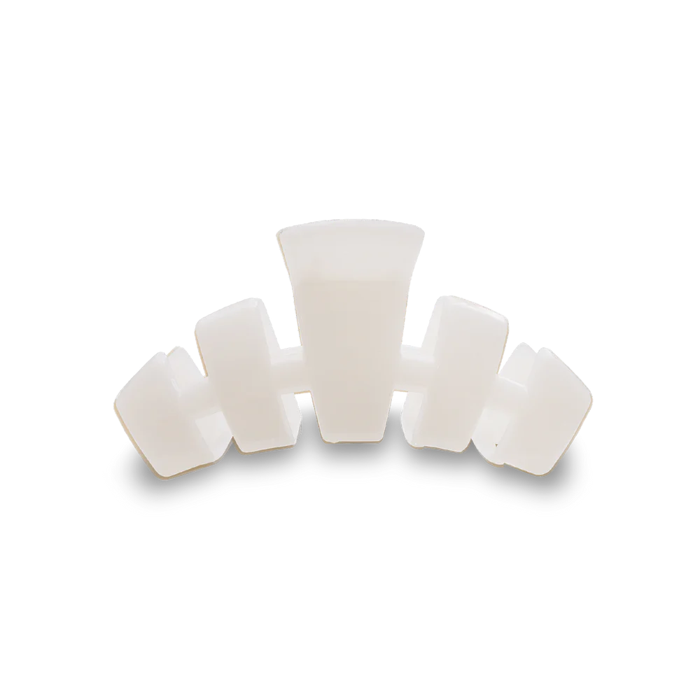 Coconut White Small Classic Clip