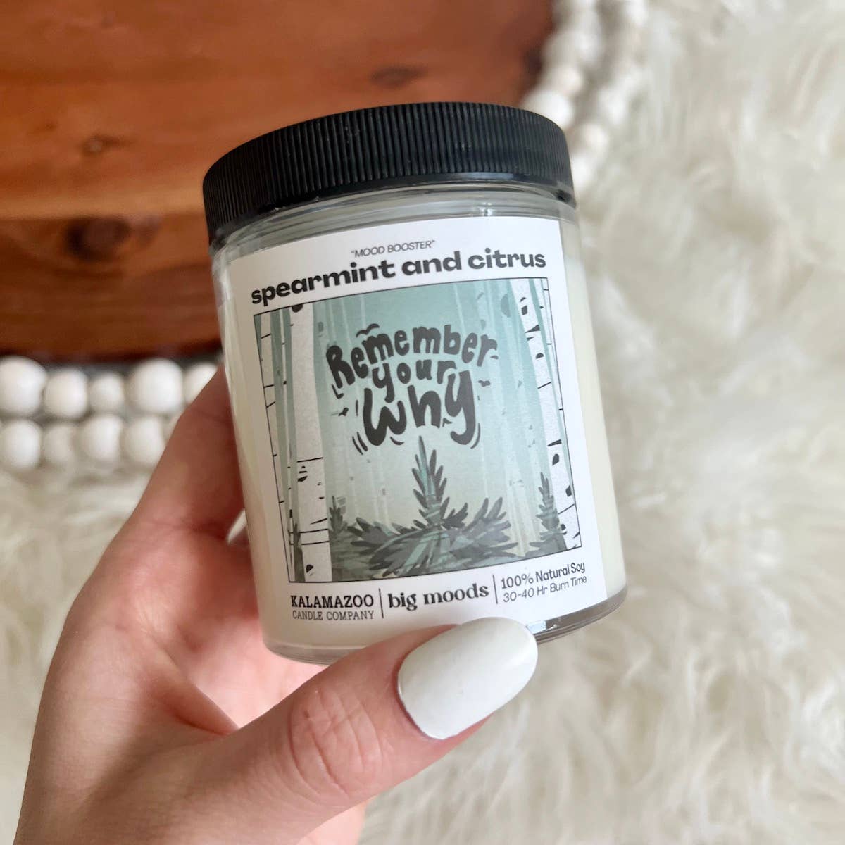 Spearmint & Citrus -  100% Soy Candle