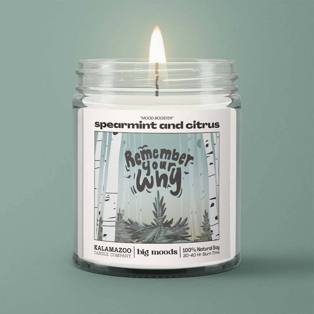 Spearmint & Citrus -  100% Soy Candle
