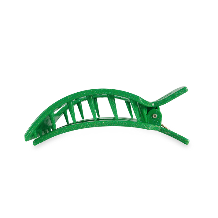 Shamrock Shimmer Large Square Flat Clip