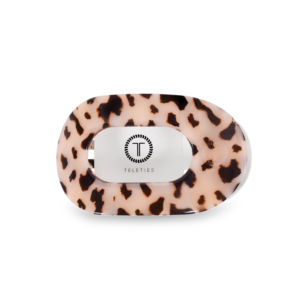 Blonde Tortoise Flat Clip