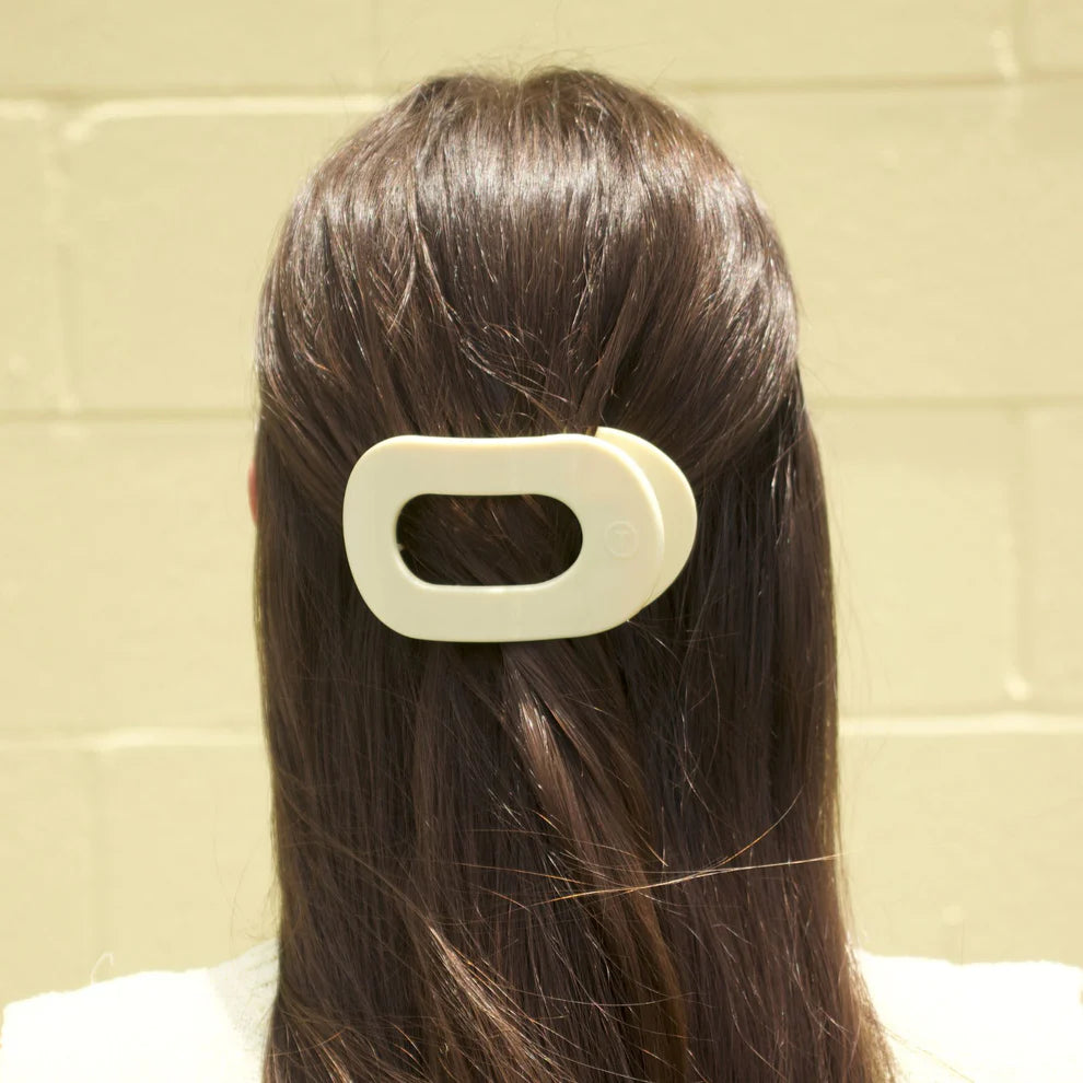 Butter Yellow Flat Clip