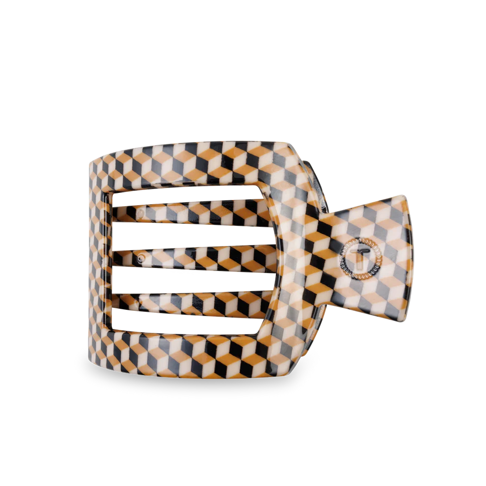 Gone Glamping Large Flat Square Clip