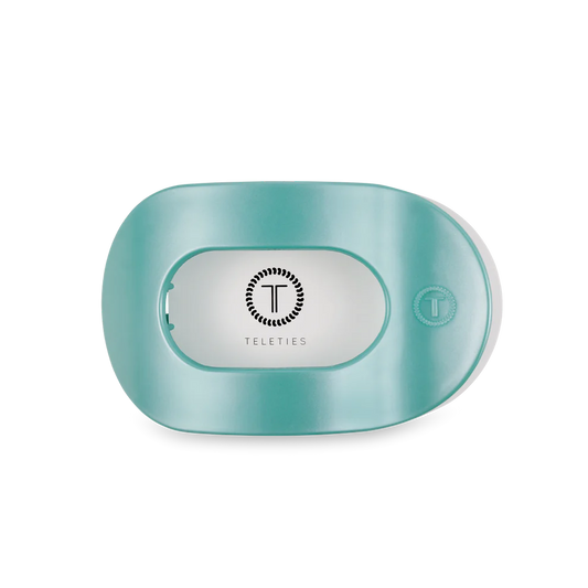 Totally Turquoise Medium Flat Clip