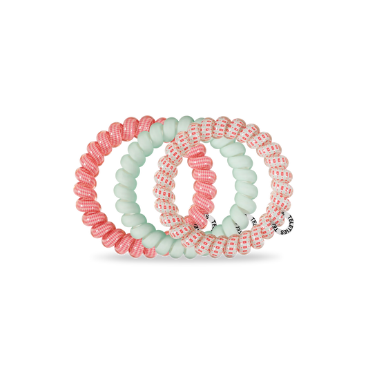 Calming Coral Hair Ties