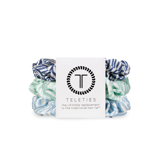 Totally Turquoise Large Scrunchies