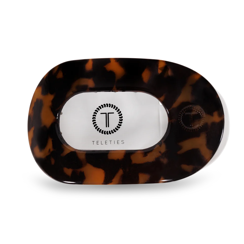 Tortoise Round Flat Clip