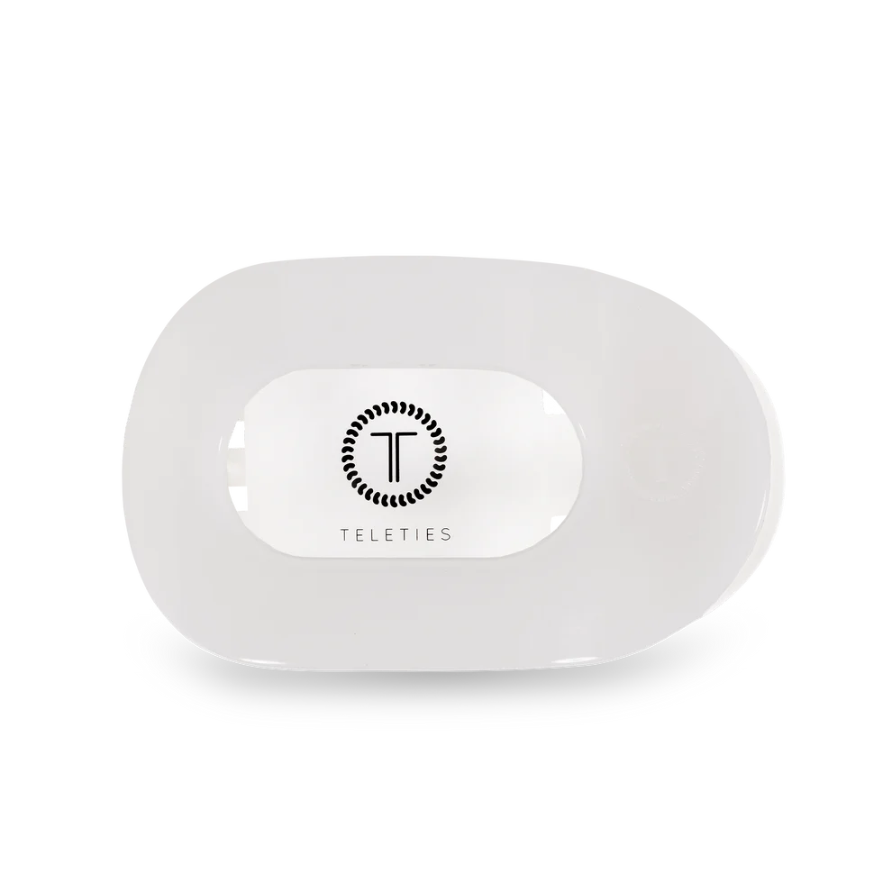 Coconut White Flat Clip