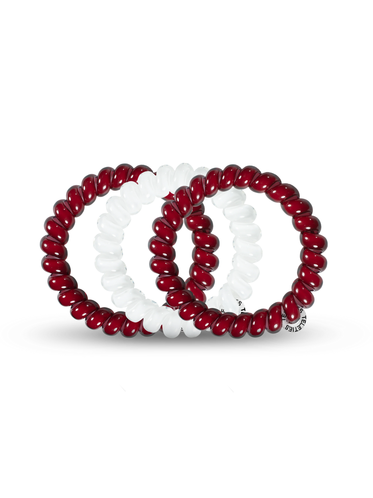 Maroon & White Large Ties