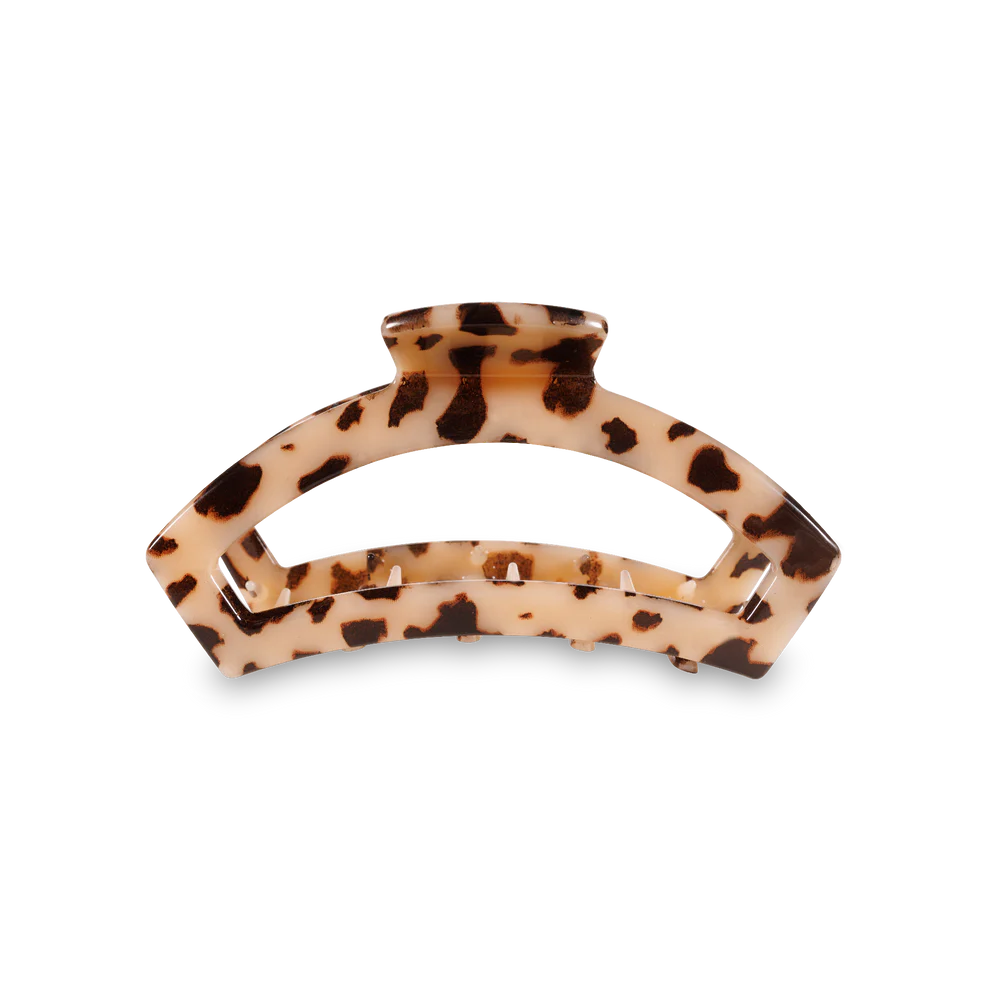 Blonde Tortoise Small Open Clip