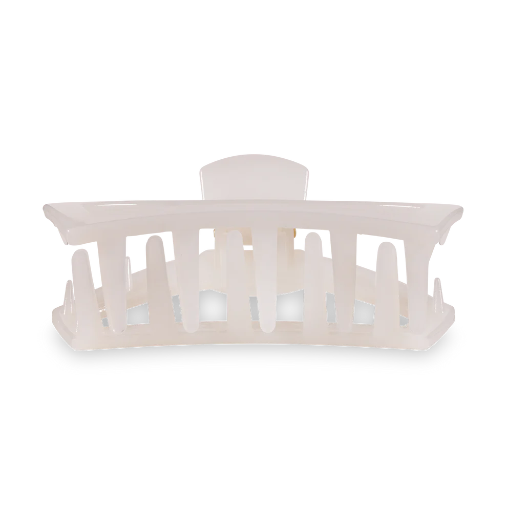 Coconut White Small Open Clip
