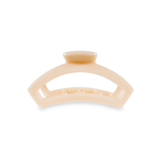 Almond Beige Small Open Clip