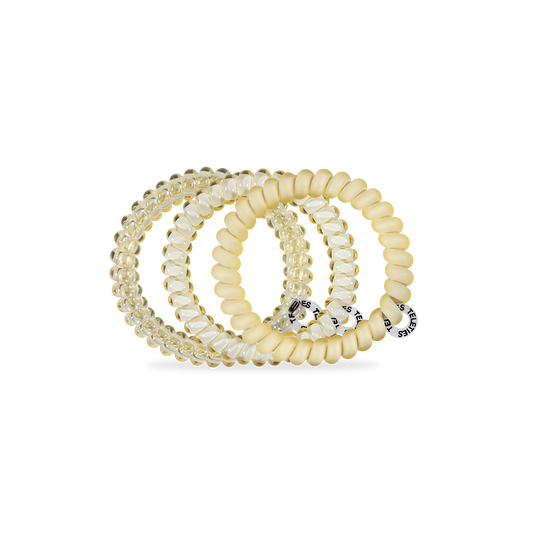 Butter Yellow Hair Ties