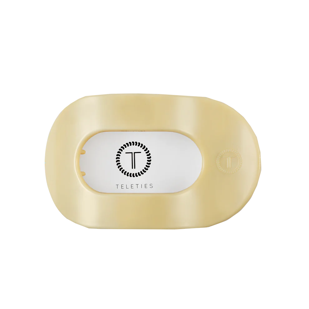 Butter Yellow Flat Clip