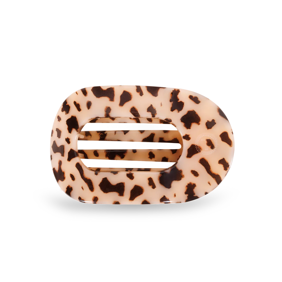 Blonde Tortoise Flat Clip