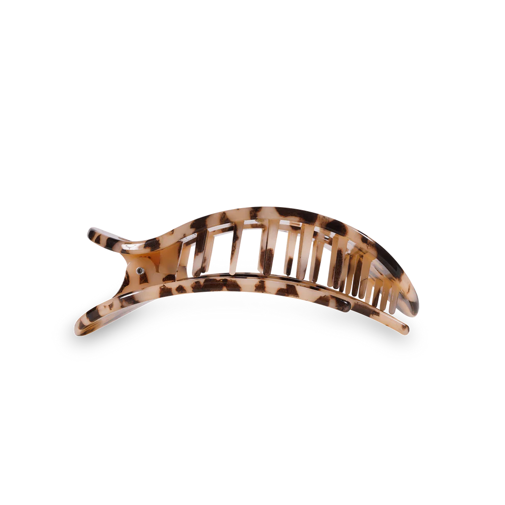 Blonde Tortoise Flat Clip