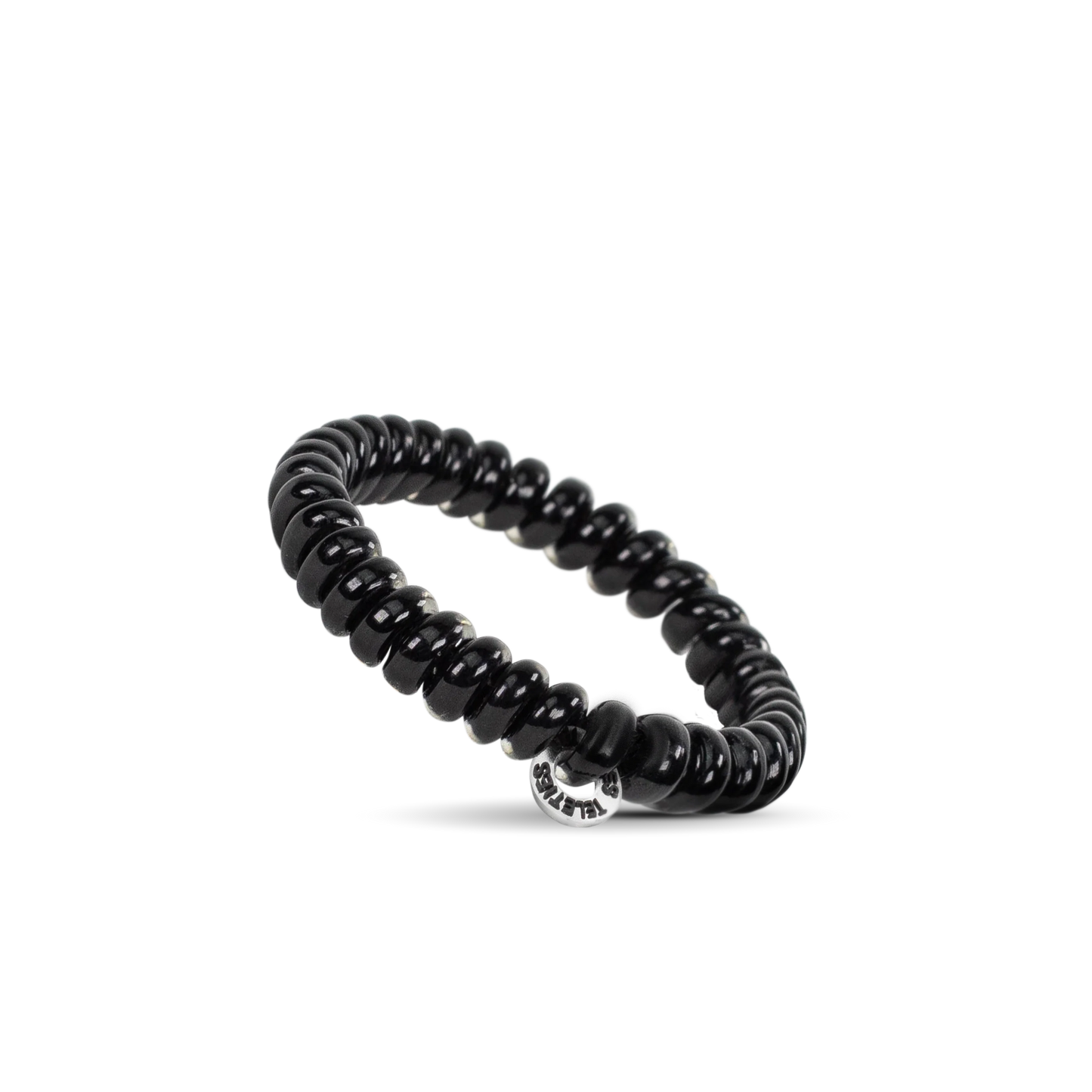 Jet Black Hair Ties