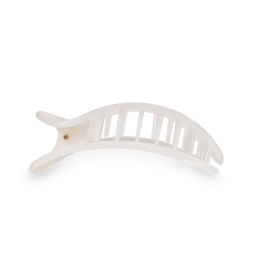 Coconut White Flat Clip