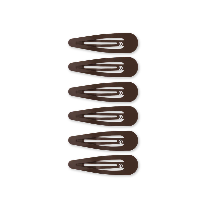 Brown Snap Clips