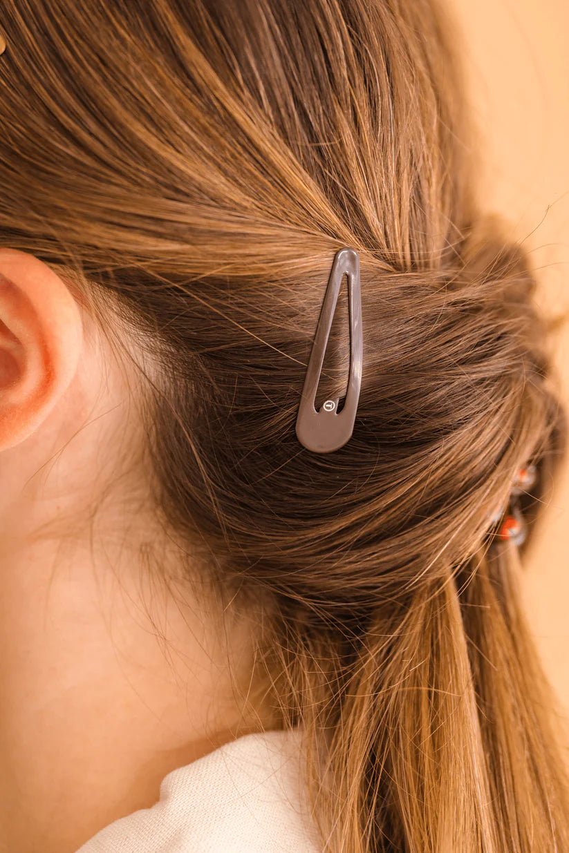 Brown Snap Clips