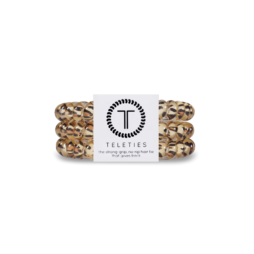 Leopard Hair Ties