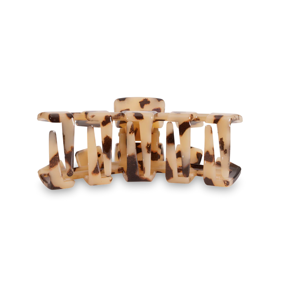 Blonde Tortoise Medium Classic Clip