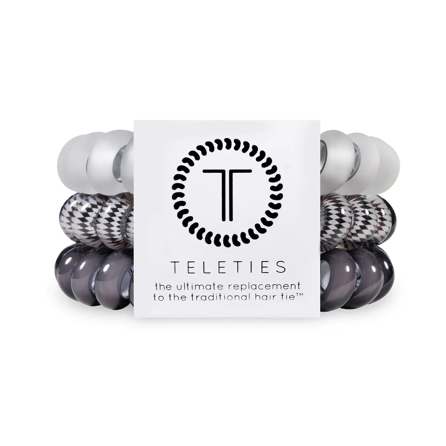 Silver Flames Large Ties