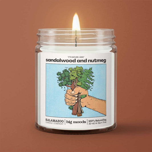 "It's Nature, Man" -  100% Soy Candle