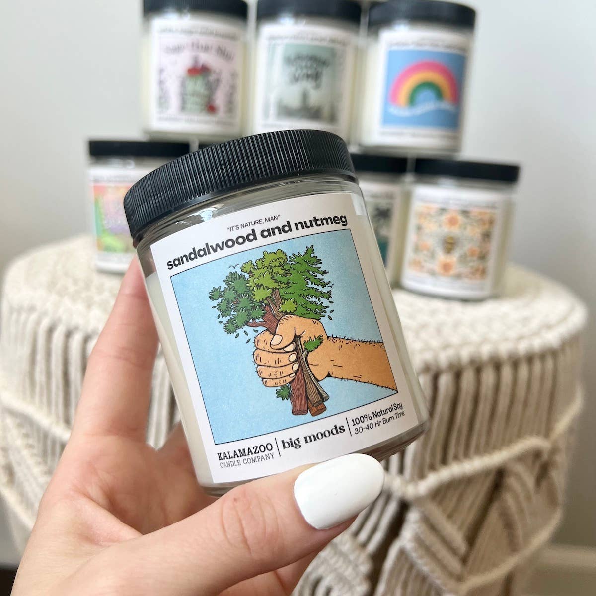 "It's Nature, Man" -  100% Soy Candle
